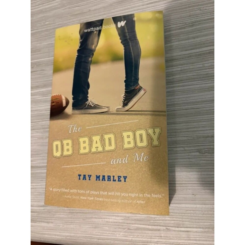 The QB bad boy and me paperback book